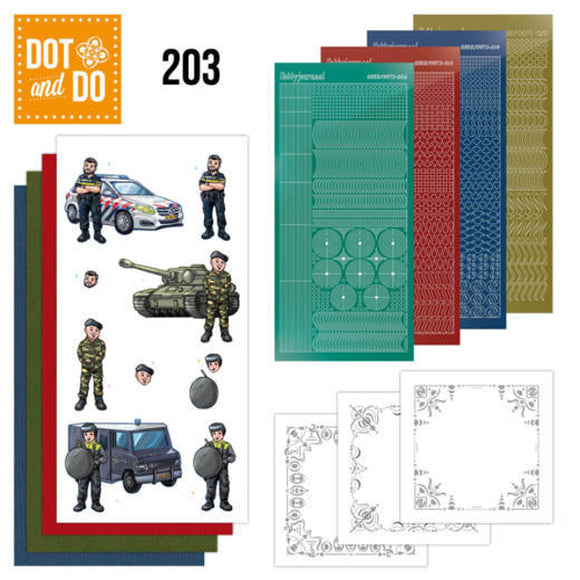 Dot & Do Kit 203 - Big Guys - Professions
