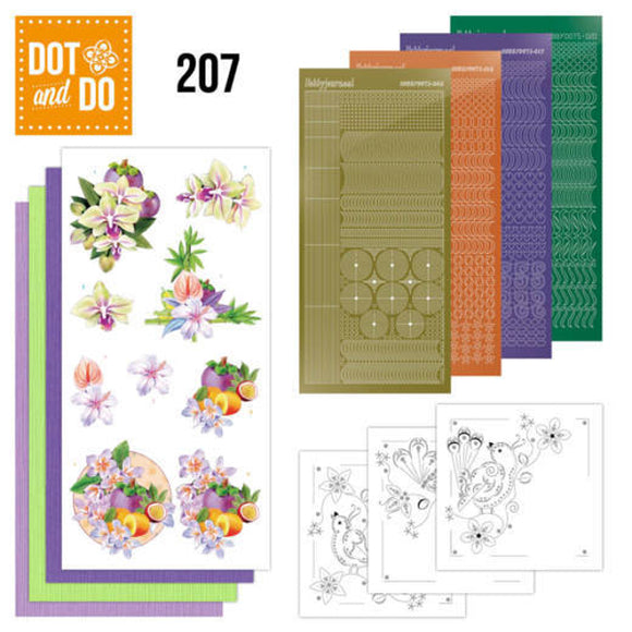 Dot & Do Kit 207 - Exotic Flowers