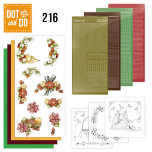 Dot & Do Kit 216 - Flowers & Fruits - Flowers & Strawberries