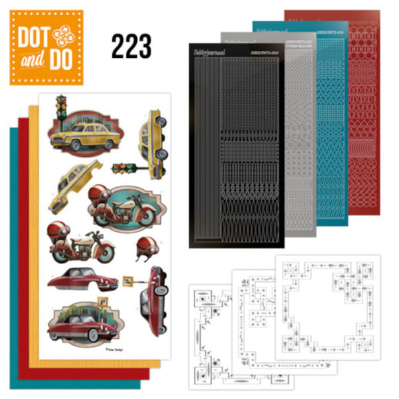 Dot & Do Kit 223 - Classic Men's Collection - Cars