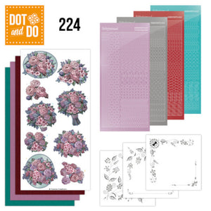 Dot & Do Kit 224 - Stylish Flowers - Sweet Bouquet