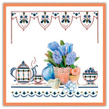 Dot & Do Kit 238 - Blue Flowers