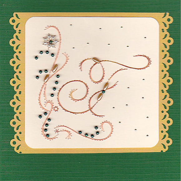 Emelie's Design Pattern Sheet - Alphabet Letter - F