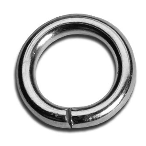 7mm Heavy Duty Jump Rings Gold or Silver Plate