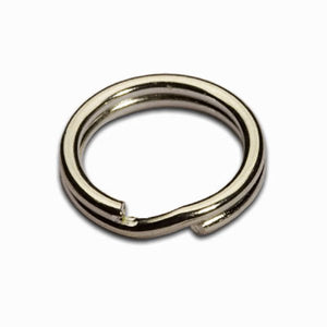 7mm Split Rings Silver Plated Pack of 100