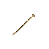 Flat Head Pins 30mm Gold or Silver Plate Pack of 100