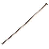 Flat Head Pins 40mm Gold or Silver Plate Pack of 100