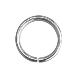 8mm Medium Duty Jump Rings Gold or Silver Plate pack of 50