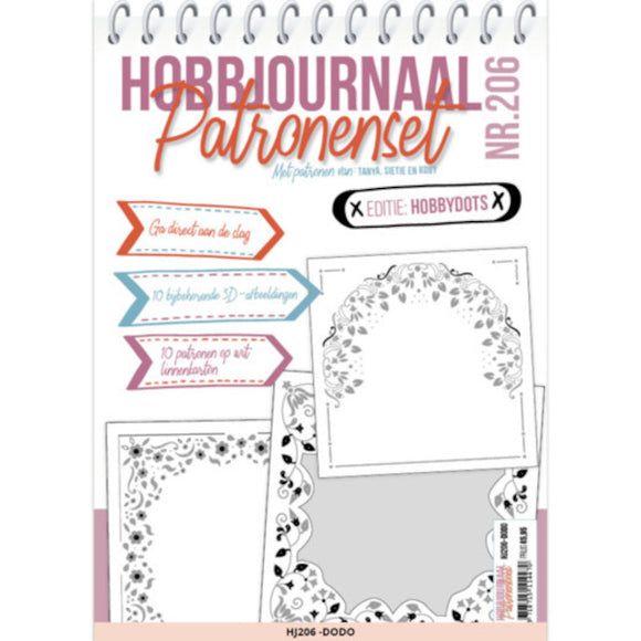 Hobbyjournaal Pattern Pack for Hobbyjournaal 206 - Hobbydots