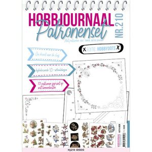 Hobbyjournaal Pattern Pack for Hobbyjournaal 210 - Hobbydots