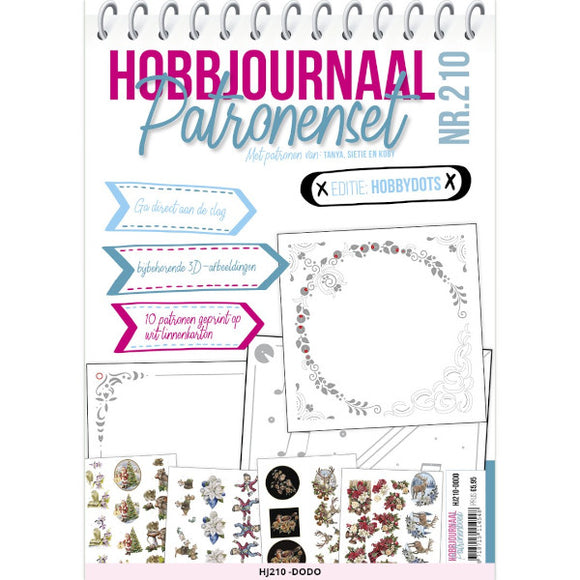 Hobbyjournaal Pattern Pack for Hobbyjournaal 210 - Hobbydots