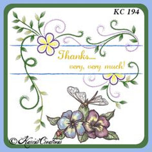 Karins Creations Pattern Sheet KC194