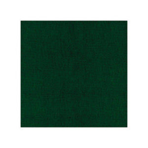Linen Effect Christmas Green Topper Square 12.8 x 12.8cm Pack of 25