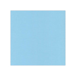 Linen Effect Soft Blue Topper Square 12.8 x 12.8cm Pack of 25