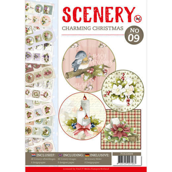 Push Out Book Scenery 9 - Charming Christmas