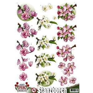 Spring Collection Die Cut Decoupage - Flowers