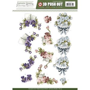 Fantastic Flowers Die Cut Decoupage - Pansy