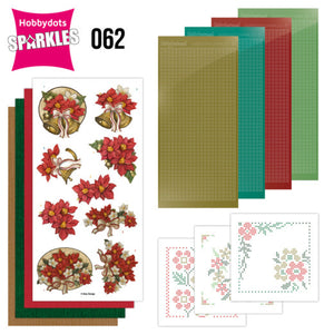 Hobbydot Sparkles Set 62 - Poinsettia