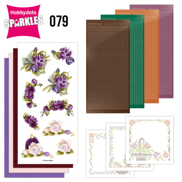 Hobbydot Sparkles Set 79 - Purple Rose