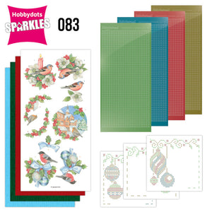 Hobbydot Sparkles Set 83 - Christmas Birds