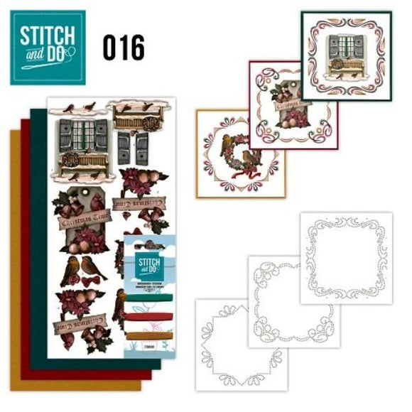 Stitch & Do Kit 016 - Brocante Christmas
