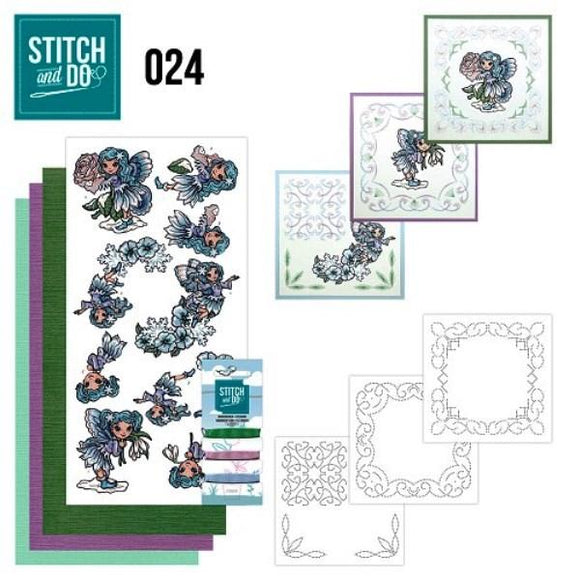 Stitch & Do Kit 024 - Pretty Fairies