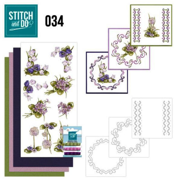 Stitch & Do Kit 034 - Field Flowers