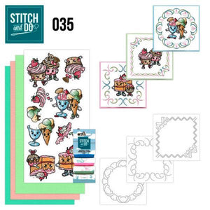 Stitch & Do Kit 035 - Cute Cupcakes