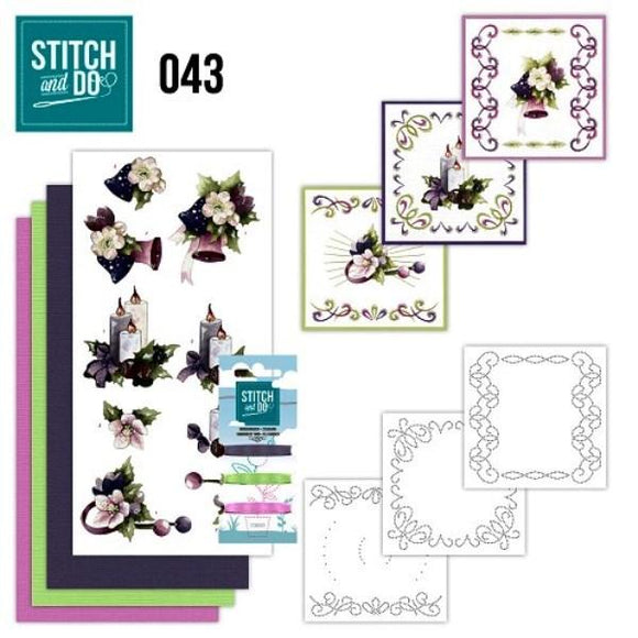 Stitch & Do Kit 043 - Purple Christmas