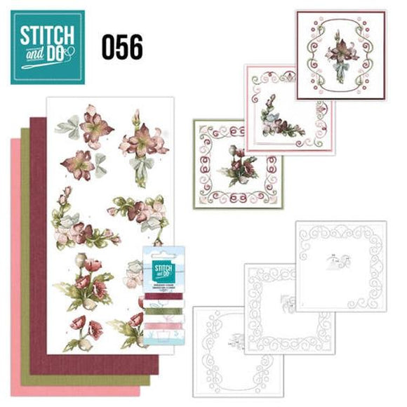 Stitch & Do Kit 056 - Fantastic Flowers