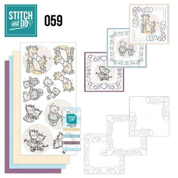 Stitch & Do Kit 059 - I love You