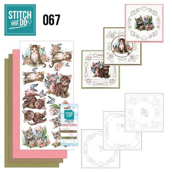 Stitch & Do Kit 067 - Cats
