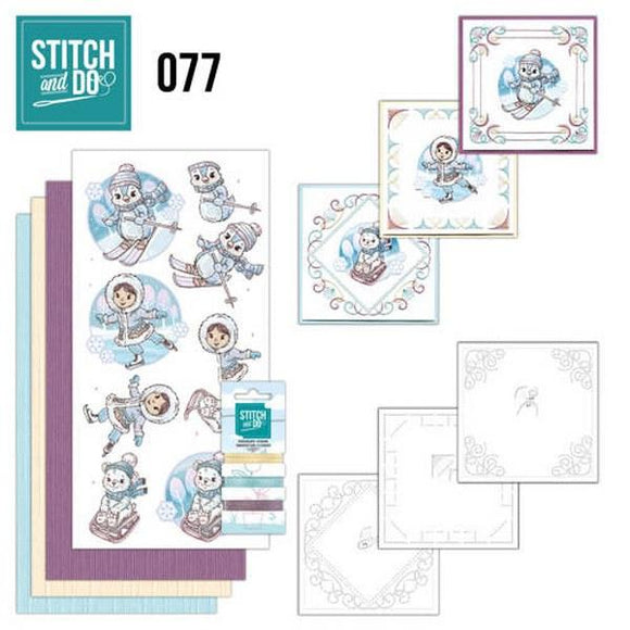 Stitch & Do Kit 077 - Winterfun