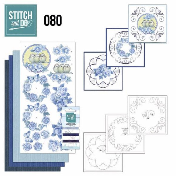 Stitch & Do Kit 080 - Vintage Flowers