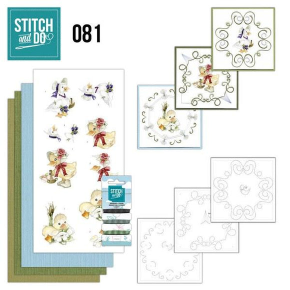 Stitch & Do Kit 081 - Spring Animals
