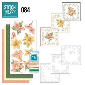 Stitch & Do Kit 084 - Yellow Flowers