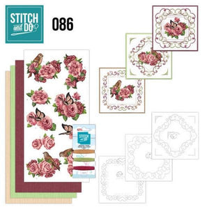 Stitch & Do Kit 086 - Birds & Roses