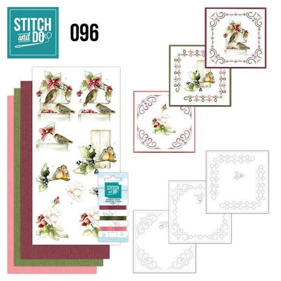 Stitch & Do Kit 096 - Winter Birds