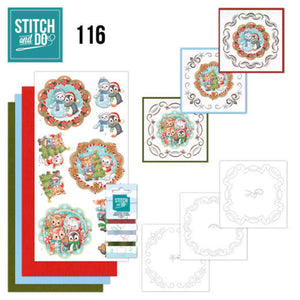 Stitch & Do Kit 116 Sweet Winter Animals