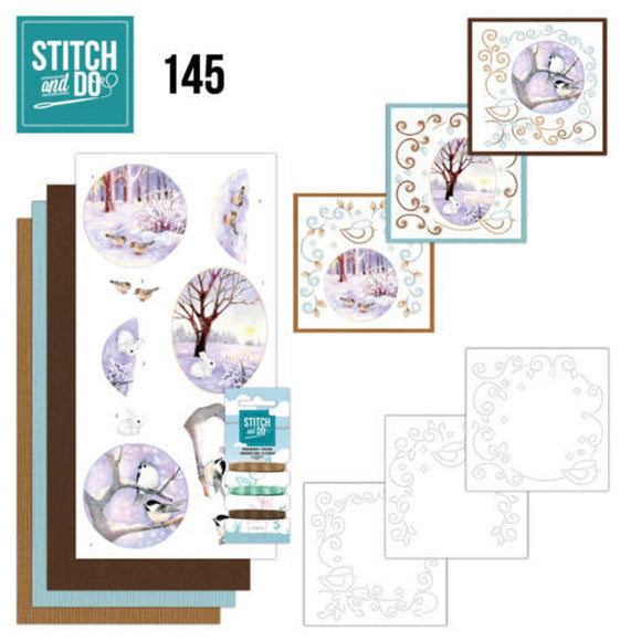 Stitch & Do Kit 145 - Winter Landscape