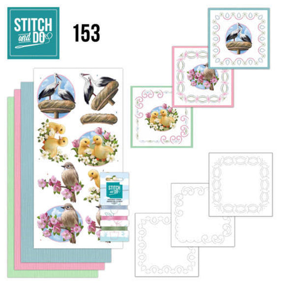 Stitch & Do Kit 153 - Enjoy Spring