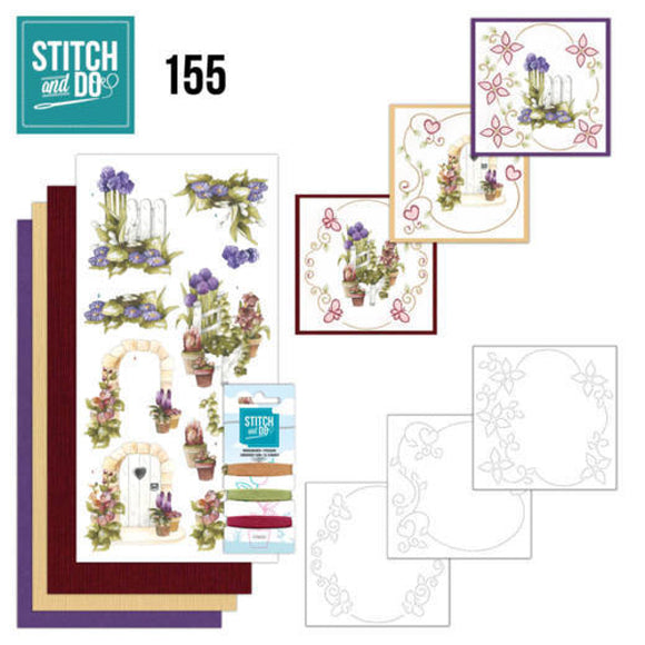 Stitch & Do Kit 155 - Beautiful Garden - Allium