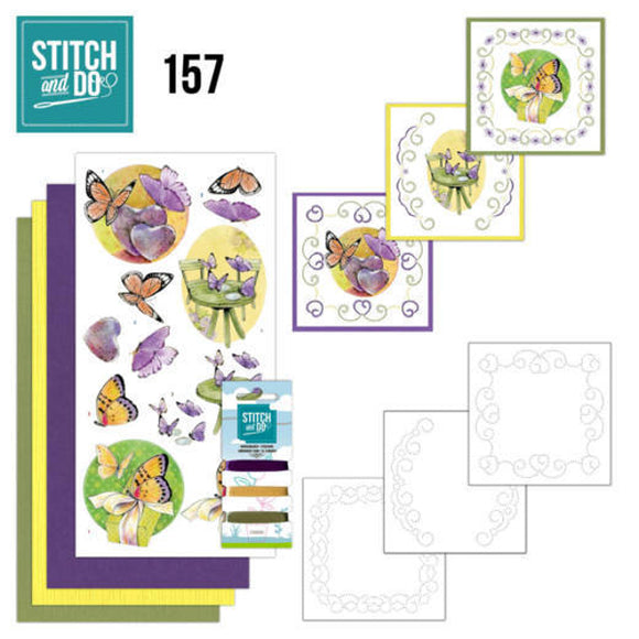 Stitch & Do Kit 157 - Butterfly Touch