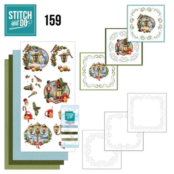 Stitch & Do Kit 159 - History of Christmas