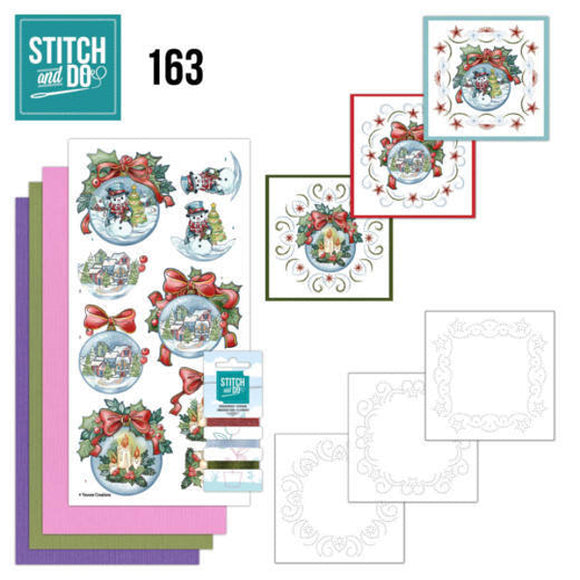 Stitch & Do Kit 163 - Wintry Christmas