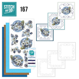 Stitch & Do Kit 167 - Awesome Winter - Winter Flowers