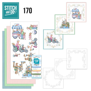 Stitch & Do Kit 170 - Funky Day Out - Activity