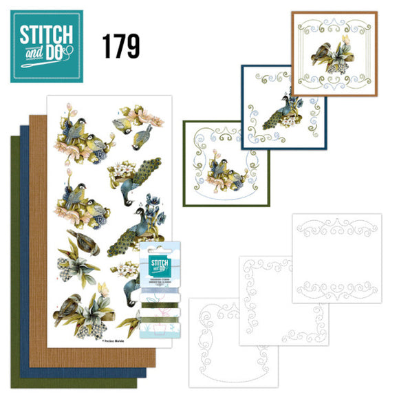 Stitch & Do Kit 179 - Flowers & Friends
