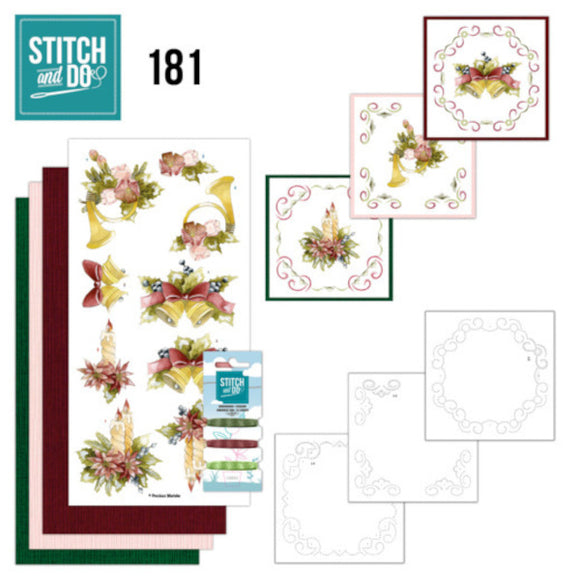 Stitch & Do Kit 181 - Golden Christmas - Christmas Bells