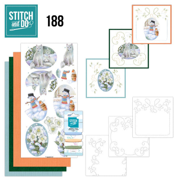 Stitch & Do Kit 188 - Winter Garden